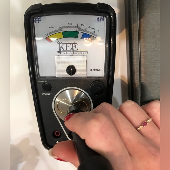 14K Solid Gold Stacking Rings - Picture 4 of 4